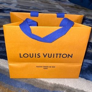 Small Louis Vuitton Empty Shopping Bag